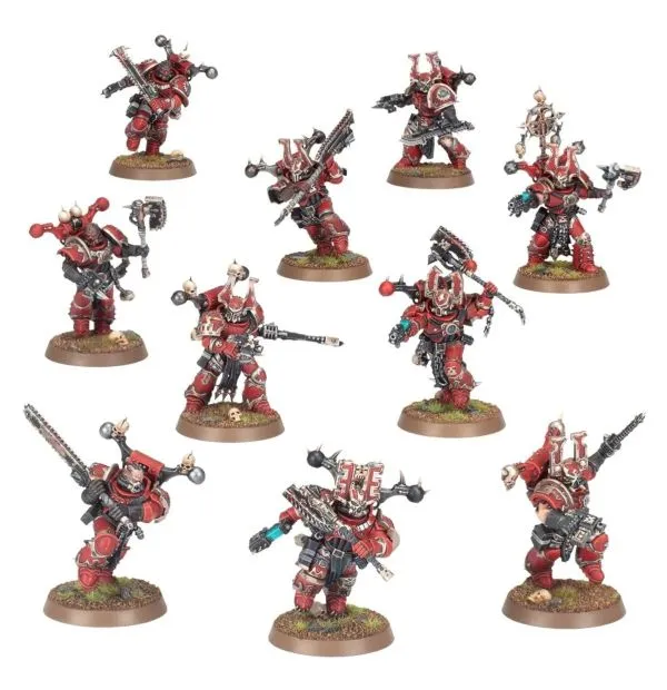Berzerks de Khorne (World Eaters - Khorne Berzerkers) Warhammer 40K – Image 5