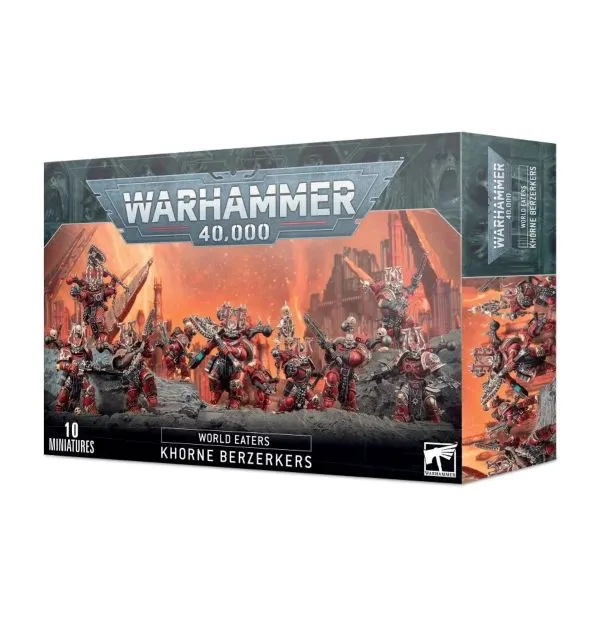 Berzerks de Khorne (World Eaters - Khorne Berzerkers) Warhammer 40K