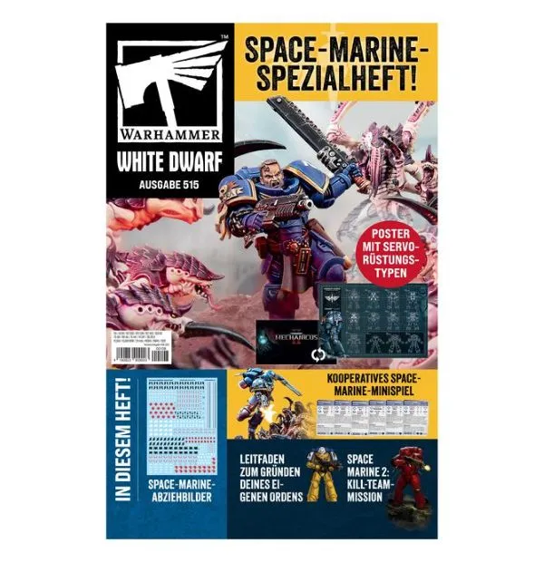 Warhammer - White Dwarf - Numéro 515 Spécial Sapce Marines